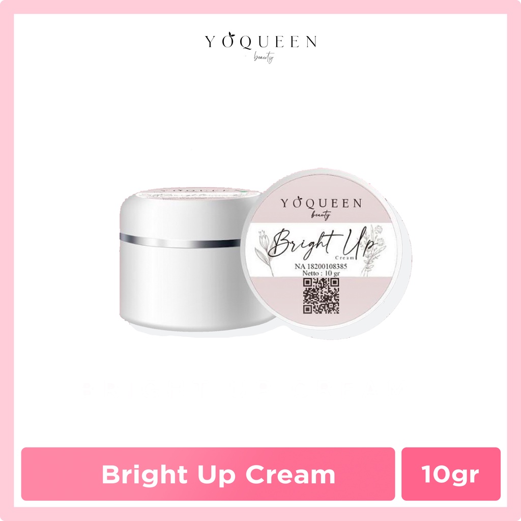 [FREE KUAS/SPATULA] BRIGHT UP CREAM BY YOQUEEN BEAUTY