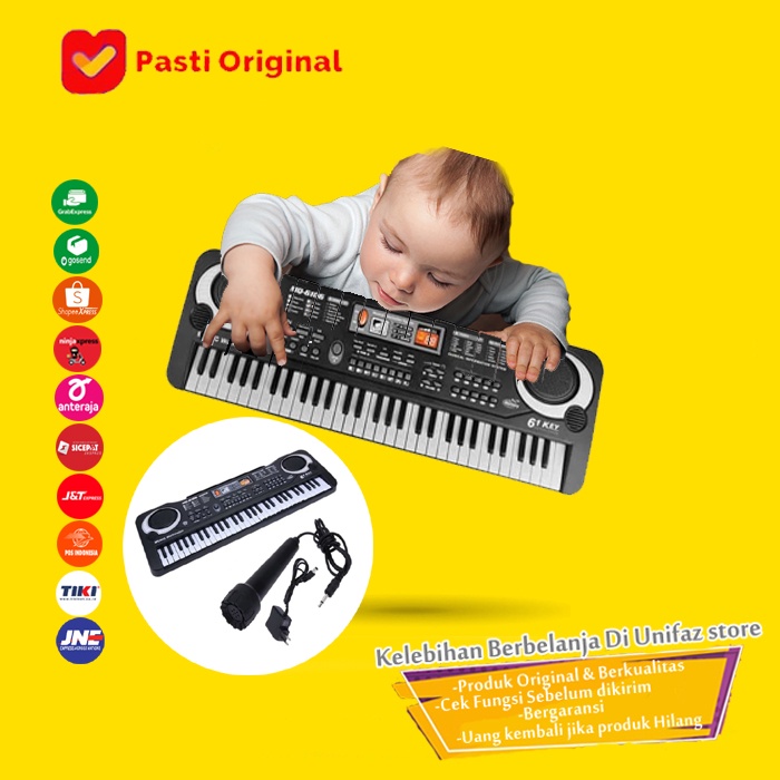 Keyboard anak / Piano mainan anak / Keyboard digital anak / mainan anak / Piano elektronik / Piano e