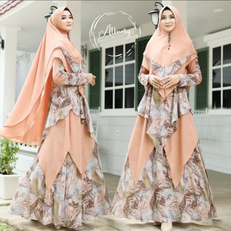 Albony printing syari salem  M