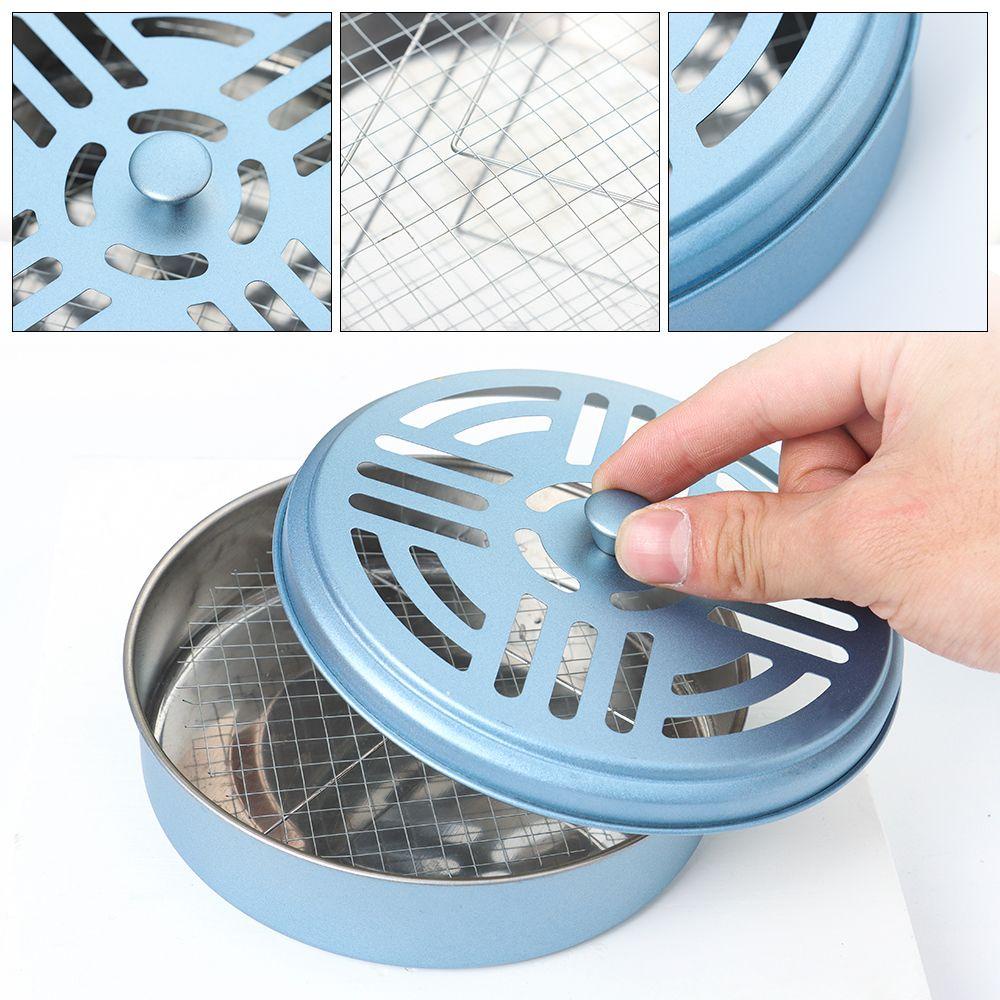 Top mosquito Coil Holder Portable Bermanfaat Anti Nyamuk Rumah Hotel Piring Dupa