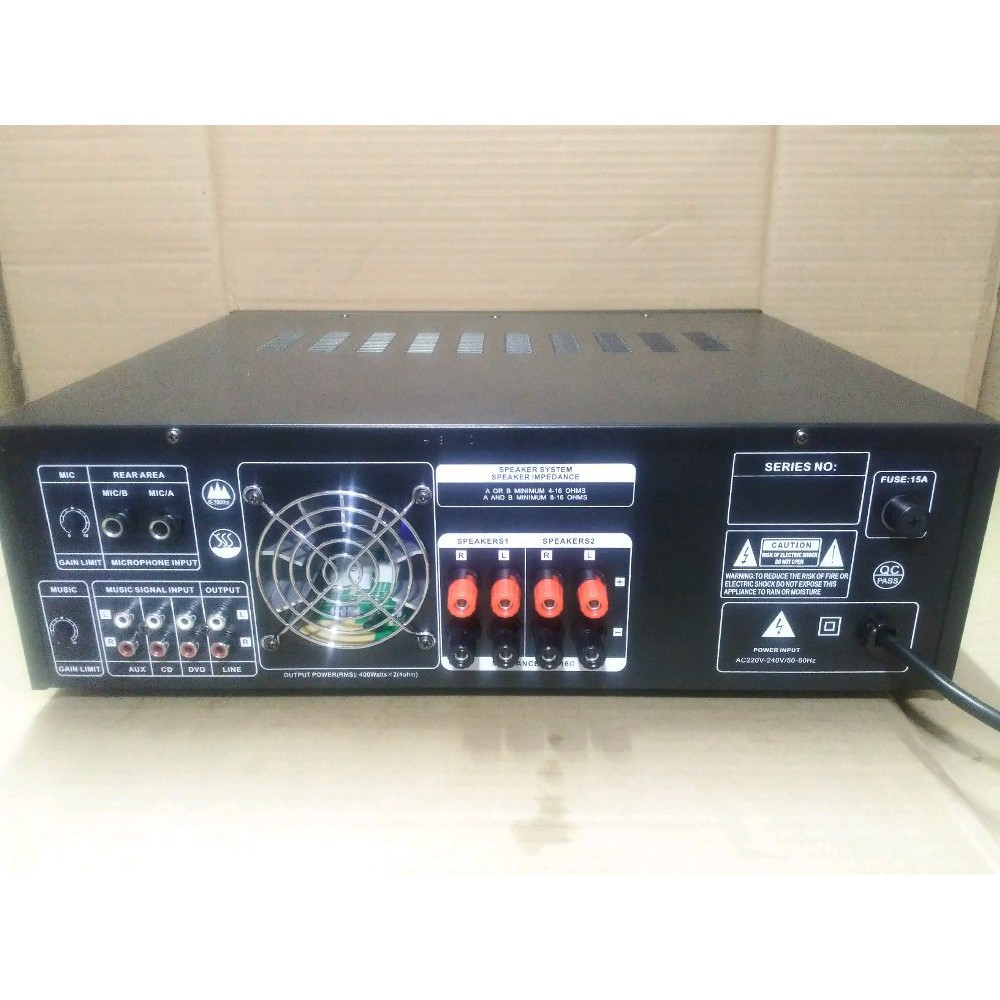 POWER AMPLI BLUETOOTH BENTLY CA 4800 AMPLIFIER CA4800