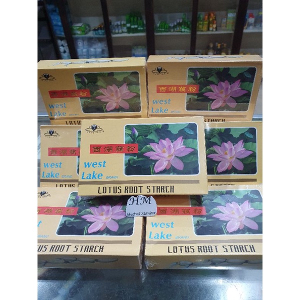 

Bubuk Tepung Akar Teratai Lotus Root Starch West Lake Brand
