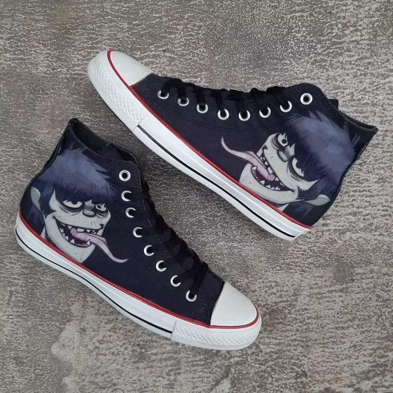 sepatu converse size 41.5 Gorillaz Murdoc