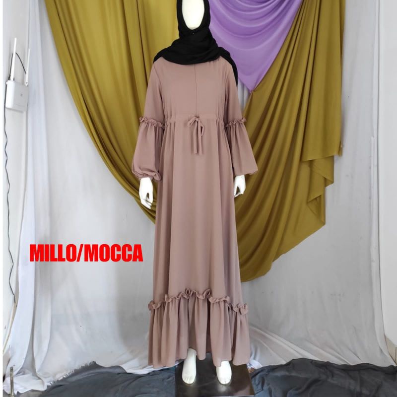DONNA MAXY LENGAN BALON CERUTYBEBYDOLL HARGA AMBYAR KUALITAS ORIGINAL