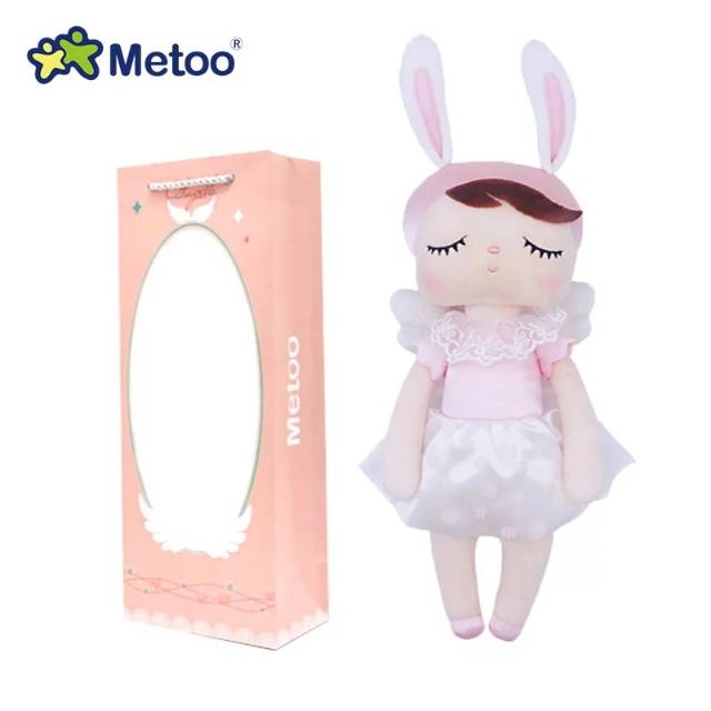 MOMBABY1 Kado Mainan Anak Perempuan Boneka Metoo Edisi Angel Free Paperbag