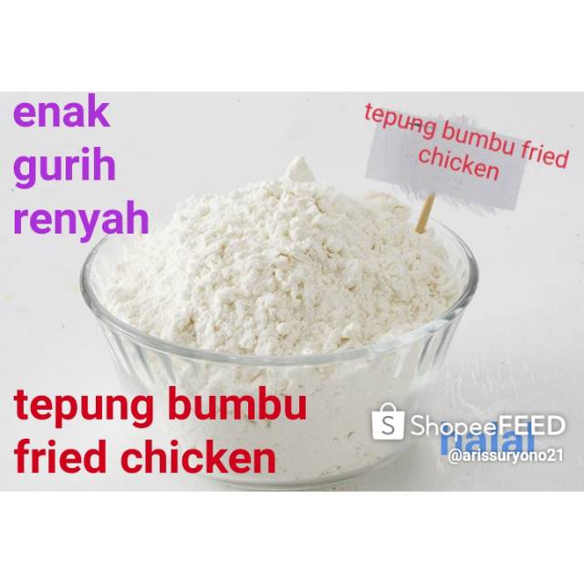 

Tepung bumbu "fried chicken" praktis