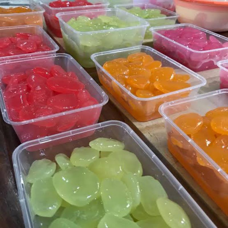 

manisan kolang kaling bisa riques warna 500gram