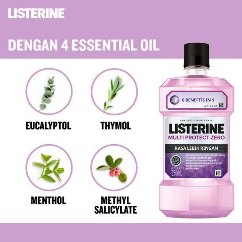 Listerine Obat Kumur 250ml