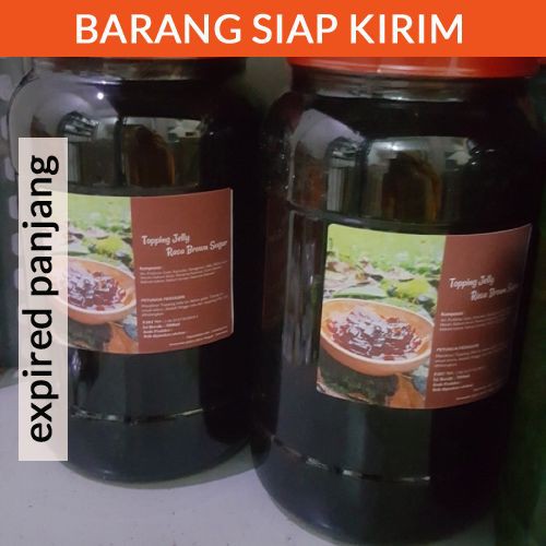 

[COD] Topping Jelly Brown Sugar 3,3 kg 1 JAR