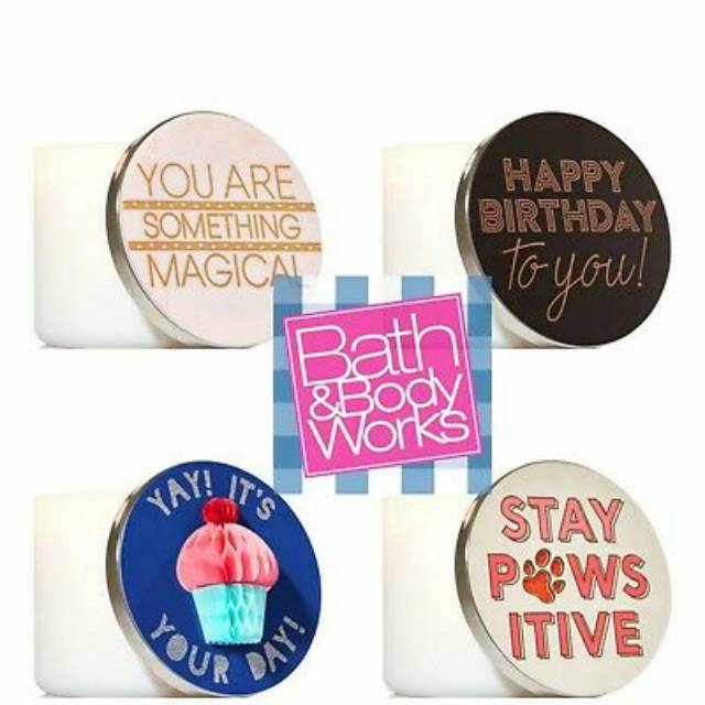 BATH &amp; BODY WORKS CANDLE LID MAGNET