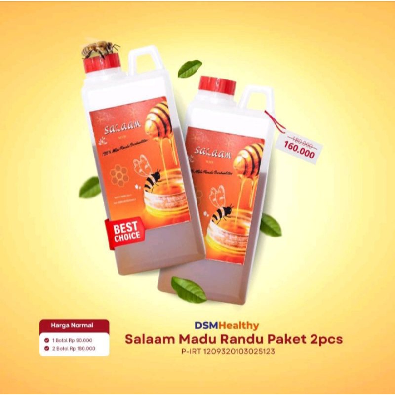 

Paket 2 pcs MADU RANDU 1KG