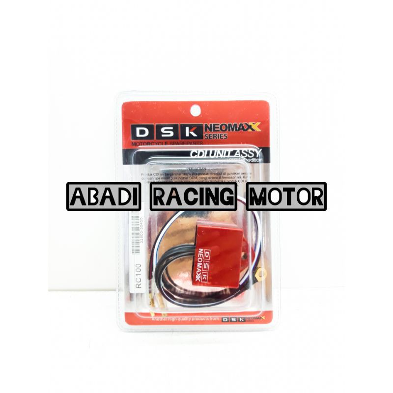 CDI DSK UNLIMER RACING TS 125 RC 100 RC 110 RC 80 TORNADO NO LIMIT TENAGA NAIK 20%