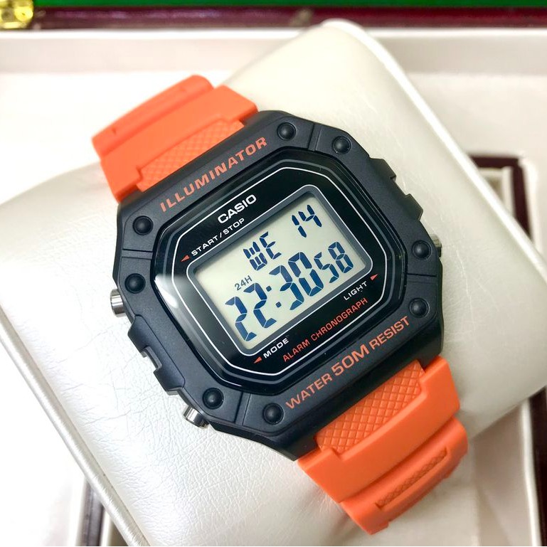 JAM TANGAN CASIO W-218H-4B2 JAM TANGAN PRIA  CASIO  ORIGINAL ORI
