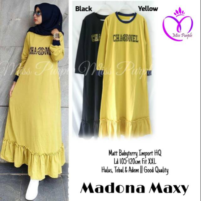 Madona Maxy Channel Babyterry by Miss Purple