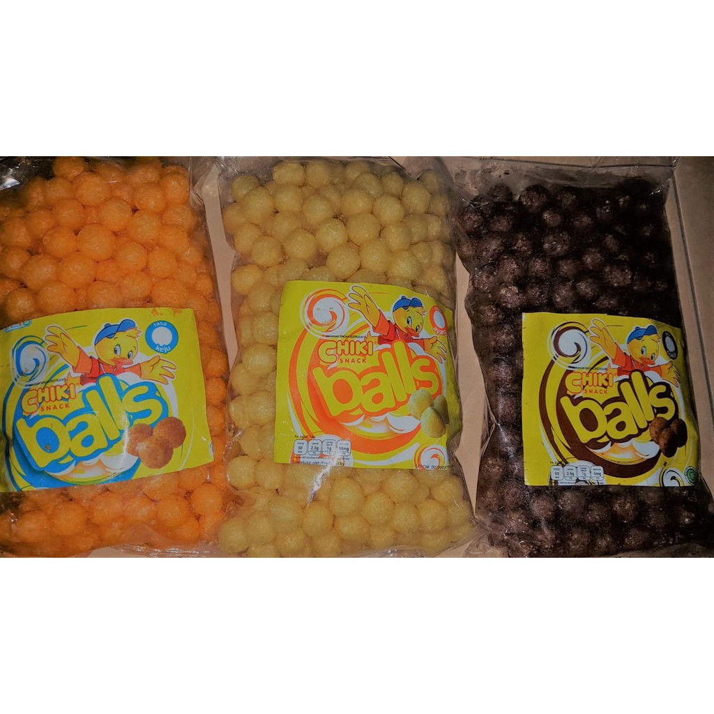 

Chiki Balls (Keju, Coklat, Ayam) 200 gram