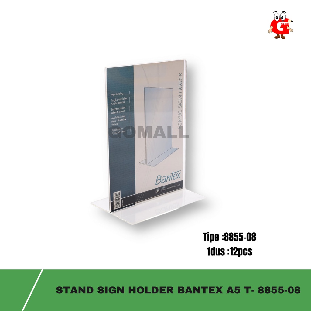 

Stand Sign Holder Bantex A4 T / Bantex Slanted Sign Holder A4