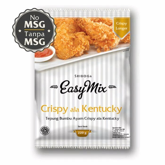

NEW Tepung crispy ala kentucky,tepung bumbu ayam crispy ala kentucky 220g