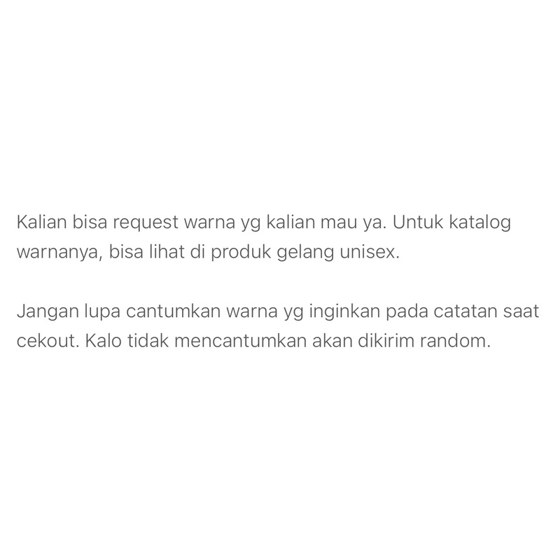 Gelang couple simple (couple bracelet / gelang tali)