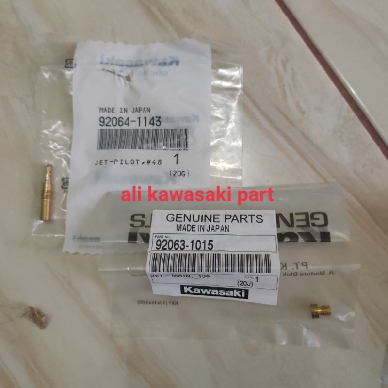 pilo jet pj 48 main jet spuyer mj 138 ninja r ss kis original