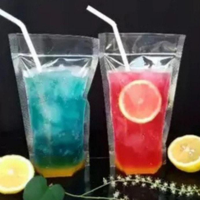 

Minuman kekinian mocktail in pouch segar berbagai rasa