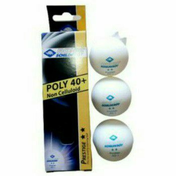 BOLA PINGPONG DONIC ORI BOLA TENIS MEJA DONIC ORIGINAL POLY 40 + SCHILDKROT