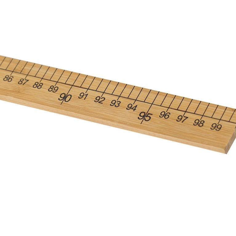 

# Penggaris Jahit Menjahit - Penggaris Bahan - Penggaris Pola Bahan Kayu 100cm