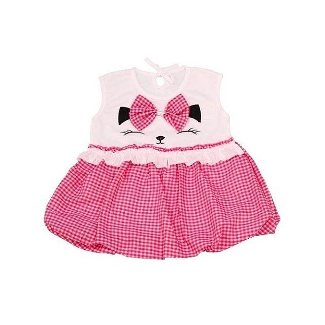 Dress Balon Bayi Kitty/Gaun Bayi/Terusan Bayi/Baju Pesta Anak Perempuan