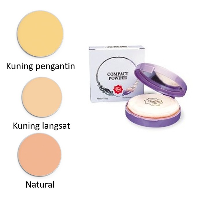 BEDAK Viva Compact Powder Lilac by AILIN