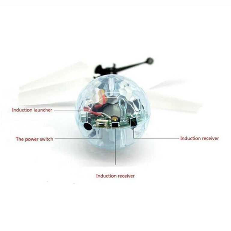 Mainan Flash Flying Ball Disco Helicopter - XD988 - Multi-Color