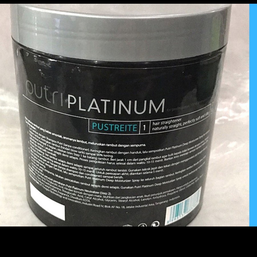 PUTRI PLATINUM STEP 1 / STEP 2 SMOOTING REBONDING 720mL