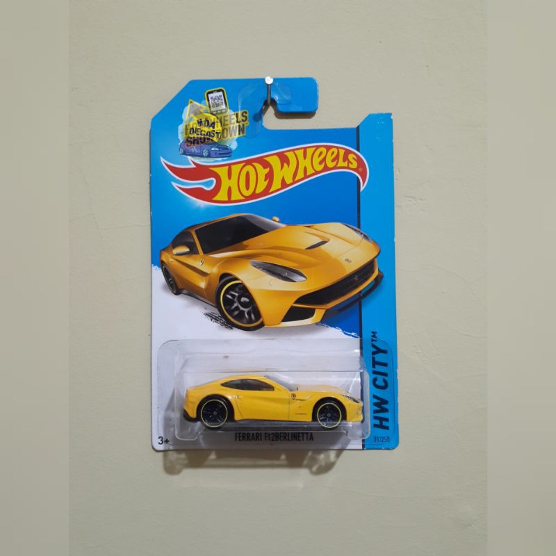 Hotwheels Ferrari F12Berlinetta