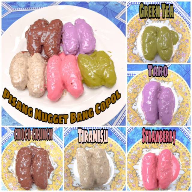 

Pisang nugget // banyak varian rasanya 1box isi 3pcs nugget pisang