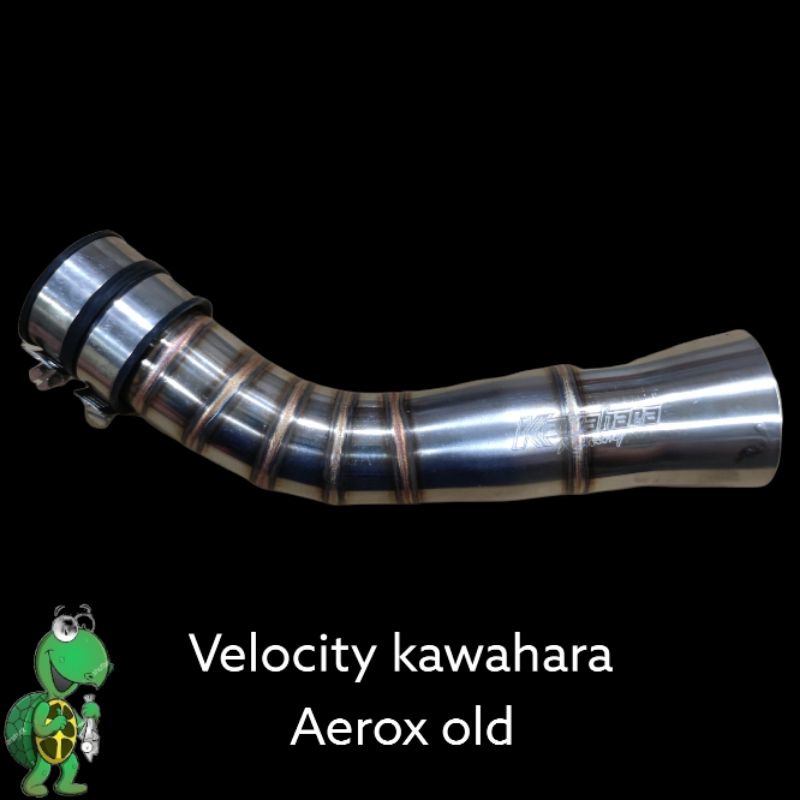 velocity kawahara aerox 155 air intake pipa filter udara racing