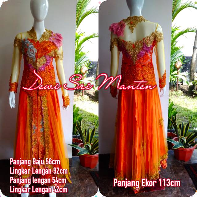 Kebaya manten payet bordir