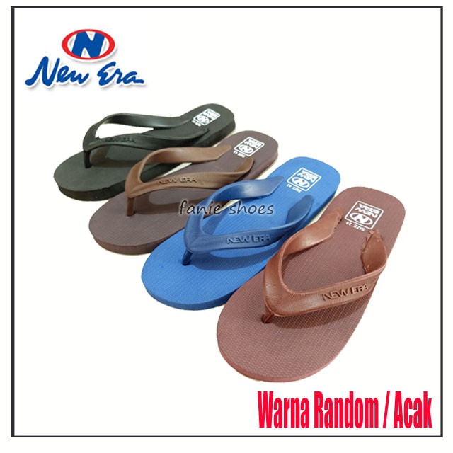 New Era Miami Anak Dewasa / Sandal Jepit Karet Murah / Sandal Wudhu / Sandal Sehari-hari