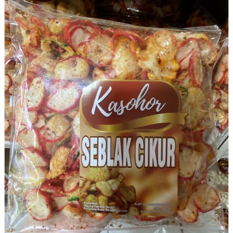 

Cemilan Kerupuk Seblak