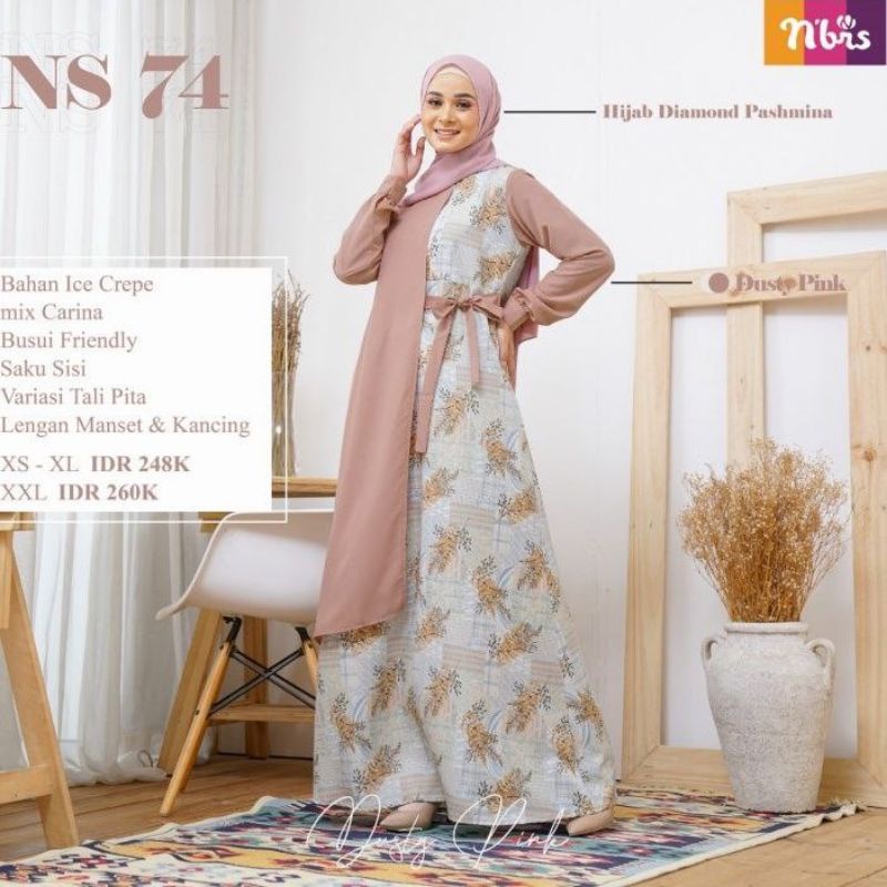 gamis Nibras sale disc 15%