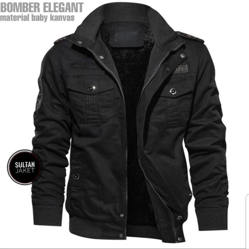 ELEGANT BOMBER || JAKET BOMBER PRIA II JAKET PILOT