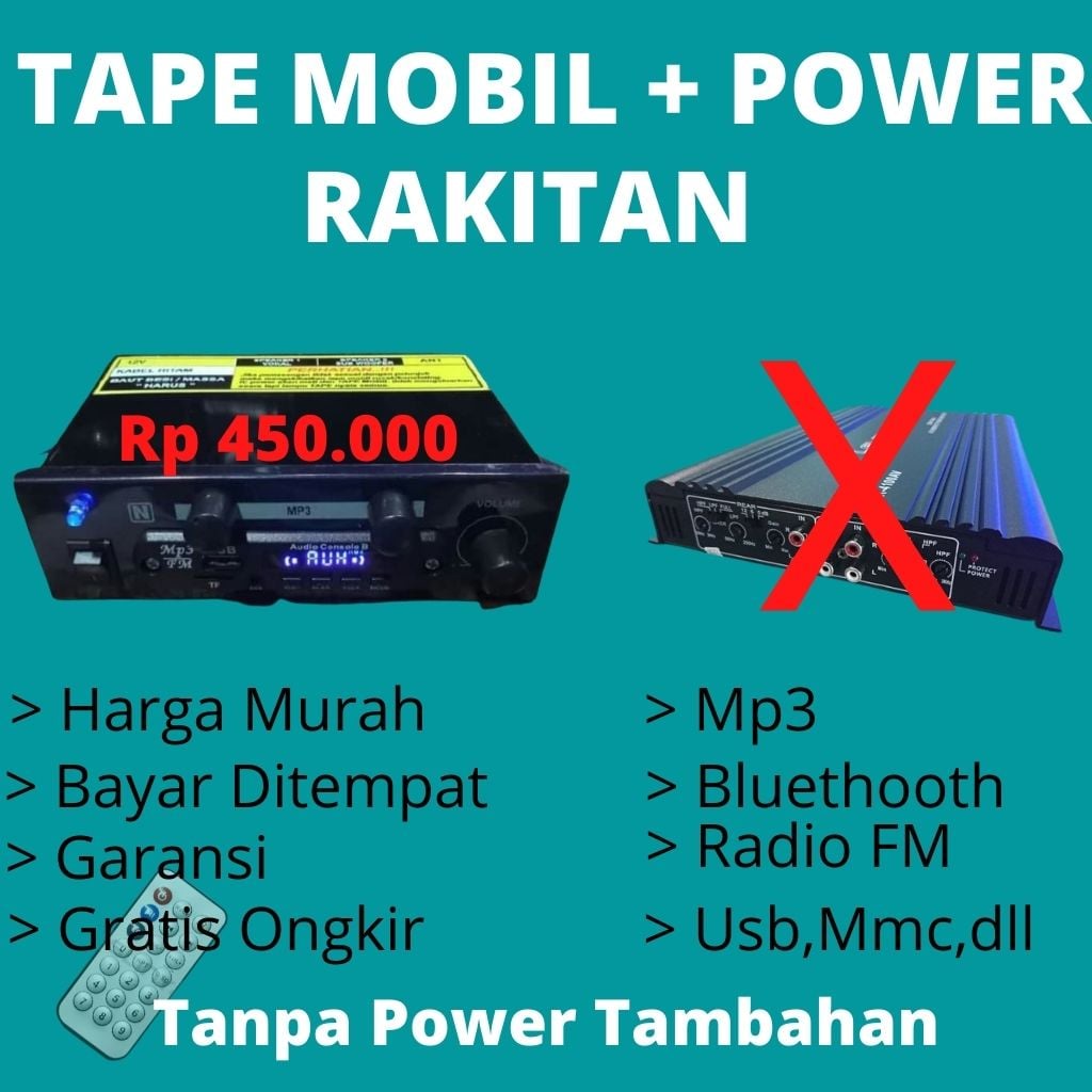Power Tape Mobil Rakitan Jambi