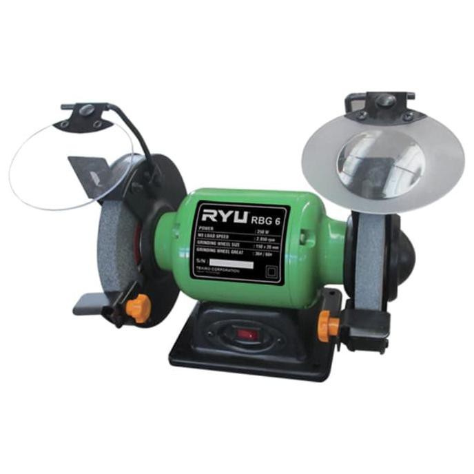 ✅Disc Mesin gerinda duduk RYU Bench grinder RBG 6
