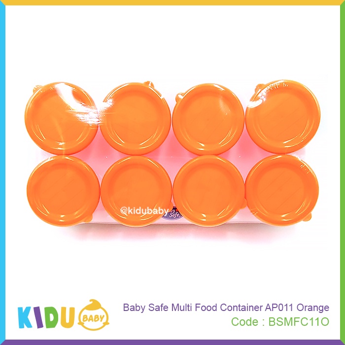 Baby Safe Kotak Makan MPASI Multi Food Container AP011 Kidu Baby