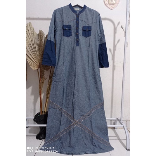 Gamis Denim Shofi Style