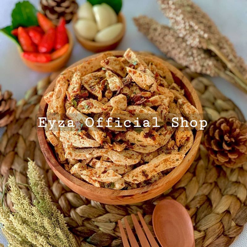 Basreng Pedas Daun Jeruk 100 Gram / Basreng Original / Bakso Goreng-Pedas Daun Jeruk