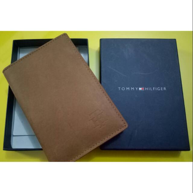 Dompet kecil leather TOMMY HILFIGER original