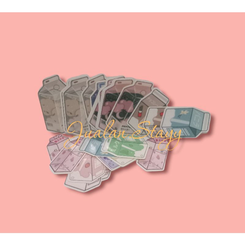 

STIKER MILK KAWAII glossy