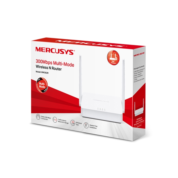 Mercusys MW302R Multi-Mode Wireless N Router 300Mbps