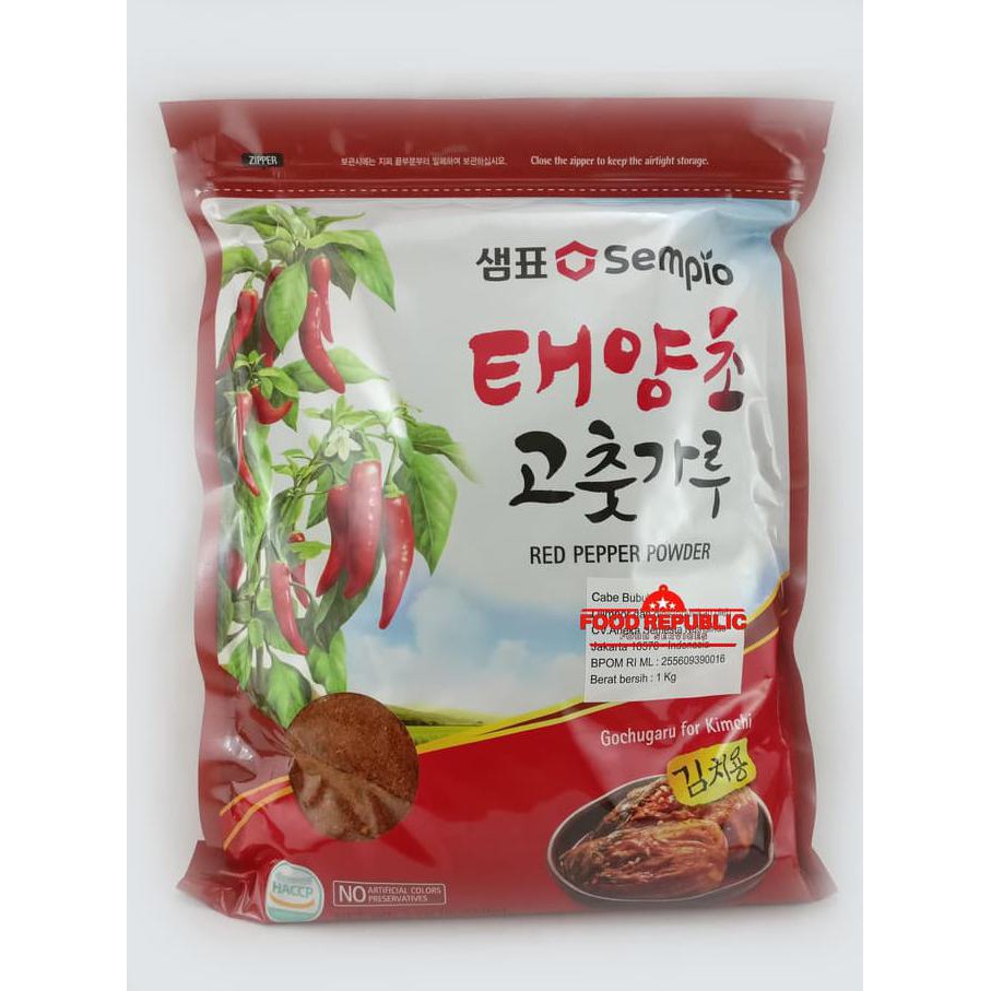 

BERKUALITAS! Gochugaru Kasar Korea REPACK 100 GR / Bubuk Cabe Korea Sempio Kimchi