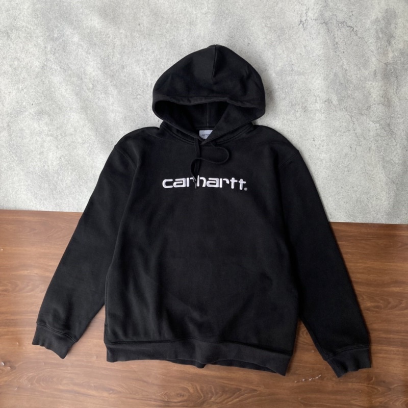 carhartt wip script hoodie second