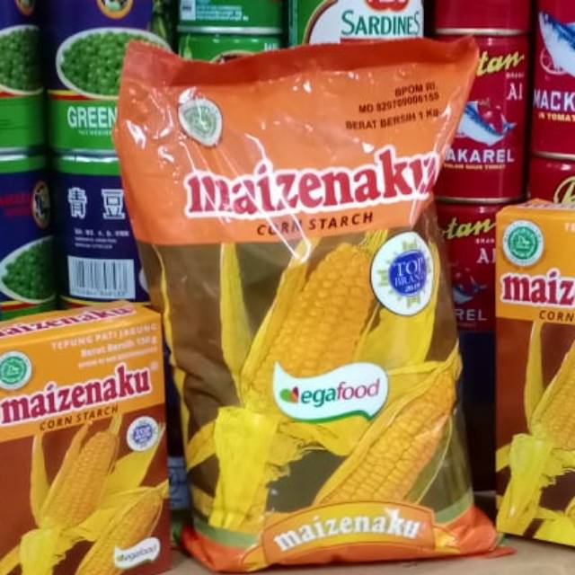 

Maizenaku / Maizena / Tepung Maizena / Corn Starch / Maizena 1000gr / Maizena 1 kg