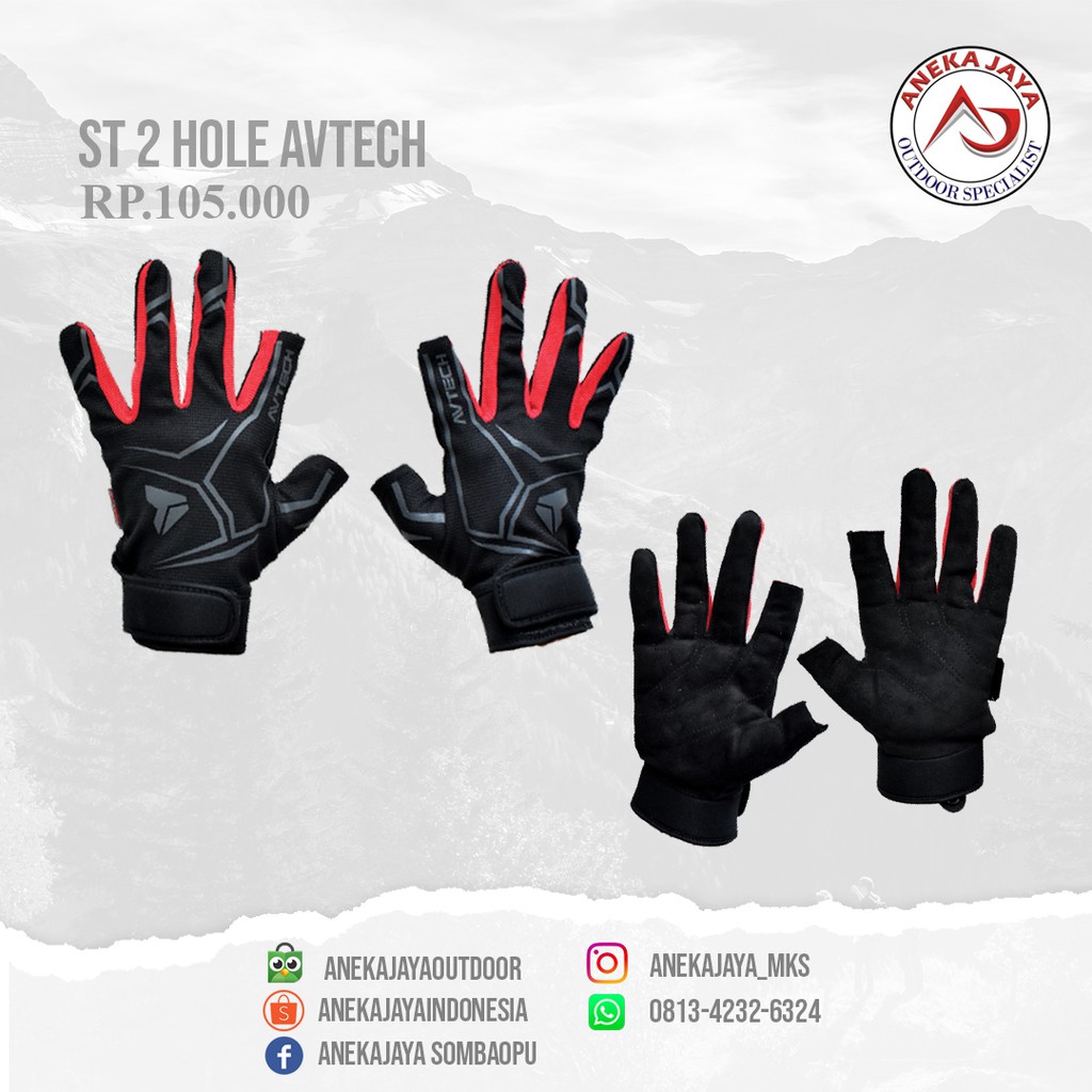 SARUNG TANGAN 2 HOLE AVTECH